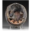 Image 4 : WWII GERMAN NSKK 1ST PATTERN MOTORCYCLE HELMET.
