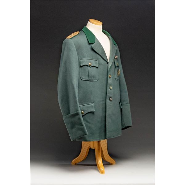 RARE WWII GERMAN NATIONAL HUNTING MASTER TUNIC.