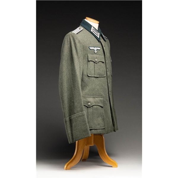 WWII GERMAN PIONEER LIEUTENANT'S UNIFORM COAT.