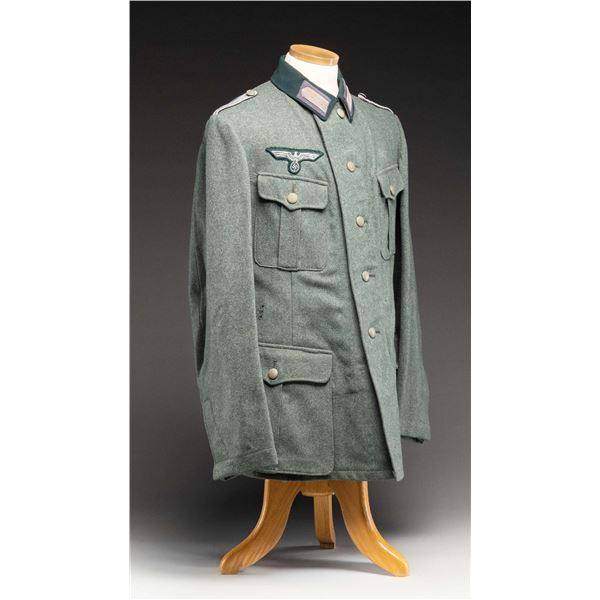 WWII GERMAN RAD UNIFORM COAT.