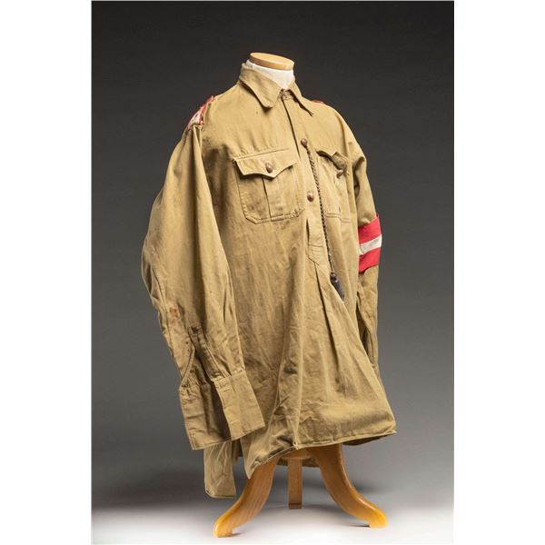 WWII GERMAN HJ SHIRT FOR HESSEN-NASSAU PRUSSIA.