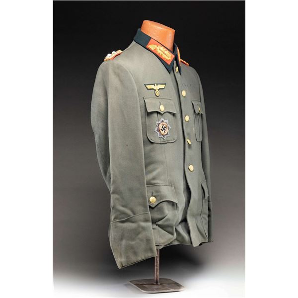 WWII GERMAN GENERAL'S TUNIC ALLEGEDLY BELONGING