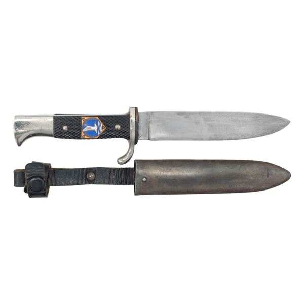 WWII DUTCH JEUGDSTORM KNIFE OF THE DUTCH NSB.