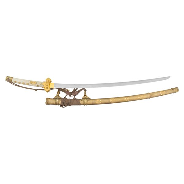 JAPANESE TACHI COURT SWORD.