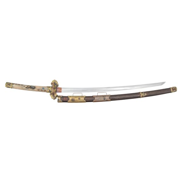 JAPANESE TACHI COURT SWORD.