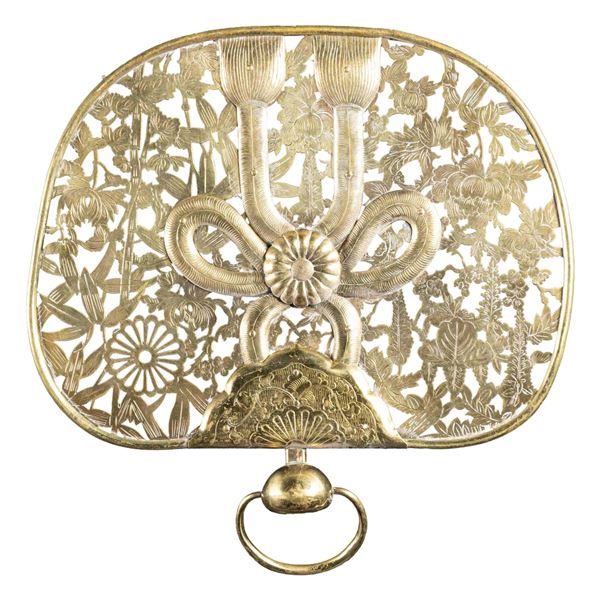 JAPANESE EDO PERIOD TEMPLE DECORATION.