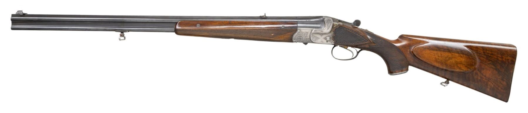 DUAL CALIBER O/U EJECTOR DOUBLE RIFLE BY CHRISTOPH - Poulin Auctions