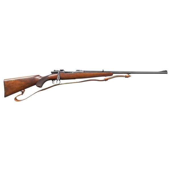 MAUSER MODEL 98 SPORTERIZED BOLT ACTION RIFLE.