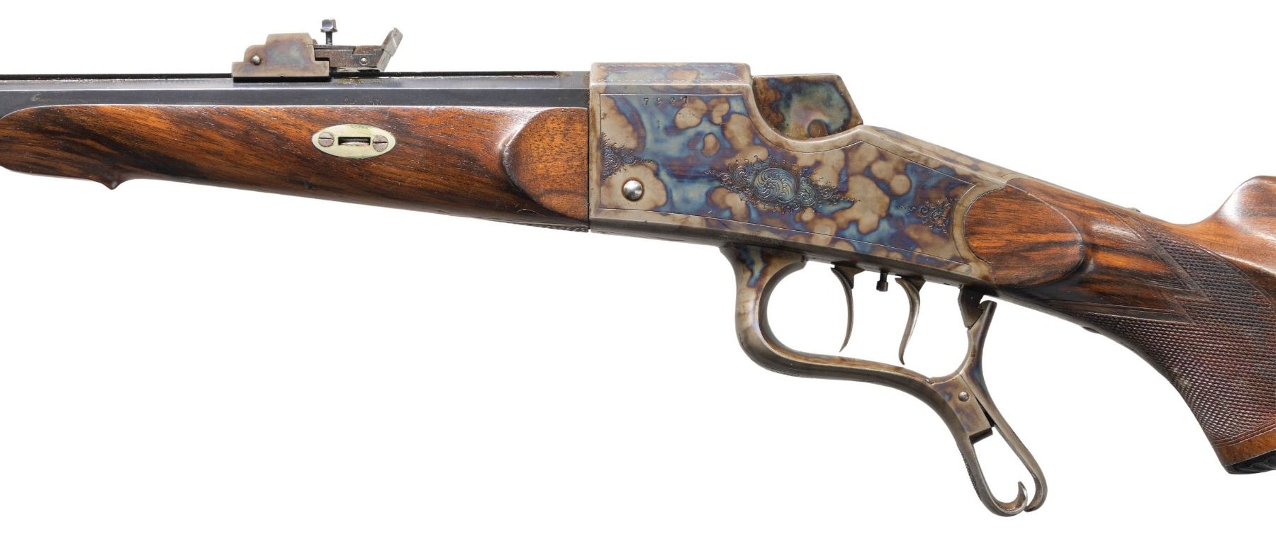 Emf Falling Block Rifle GERMAN FALLING BLOCK STALKING RIFLE - Poulin Auctions