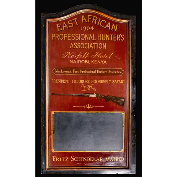 ATTRACTIVE AND INTERESTING HAND PAINTED SIGN