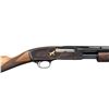 Image 4 : CUSTOM ENGRAVED WINCHESTER MODEL 42 PUMP SHOTGUN.