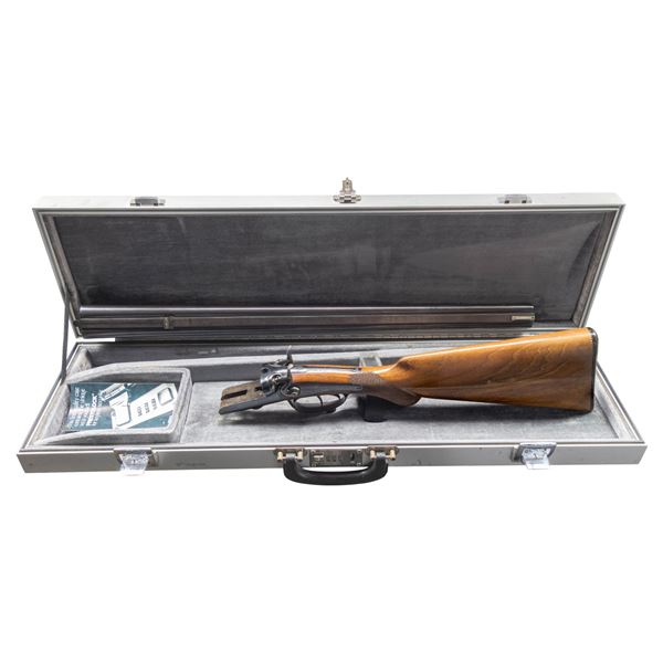 HAMMER DOUBLE RIFLE BY J & W TOLLEY.