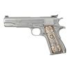 Image 1 : LAW ENFORCEMENT USED, GOLD & SILVER GRIPPED