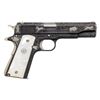 Image 2 : FULLY ENGRAVED 1953 COLT .38 SUPER SEMI-AUTO