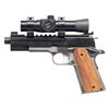 Image 1 : CASPIAN / MARVEL CUSTOM SEMI-AUTO TARGET PISTOL.