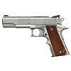 Image 1 : CASPIAN CUSTOM STAINLESS 45 ACP SEMI-AUTO PISTOL.