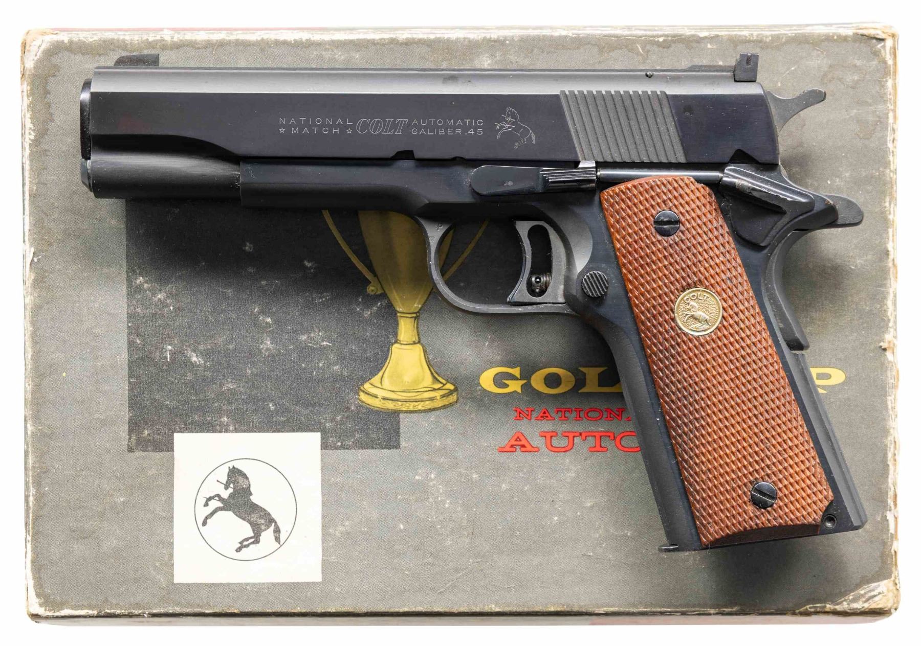 Colt Firearms Racing COLT GOLD CUP NATIONAL MATCH SEMI AUTO PISTOL.