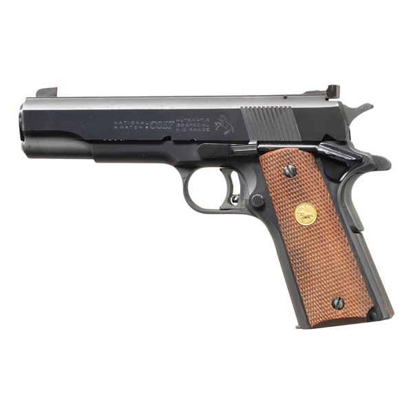 EARLY COLT NATIONAL MATCH MID-RANGE SEMI AUTO