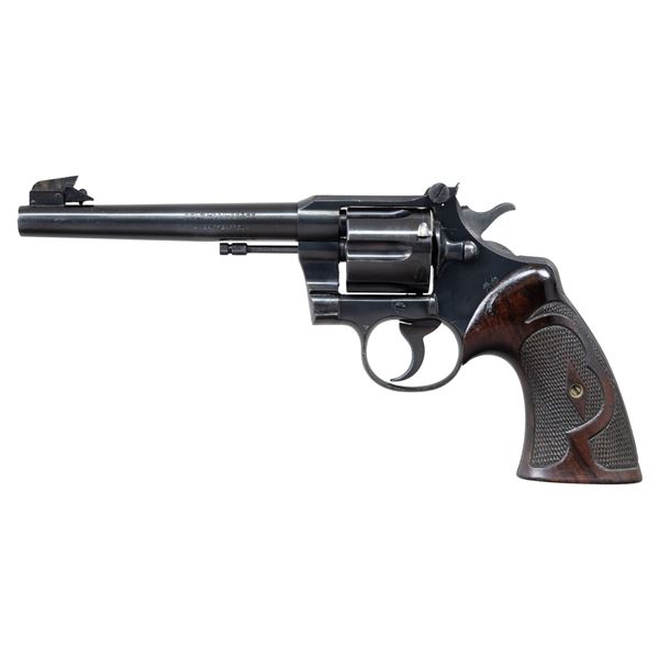 COLT OFFICERS MODEL HEAVY BARREL DOUBLE ACTION