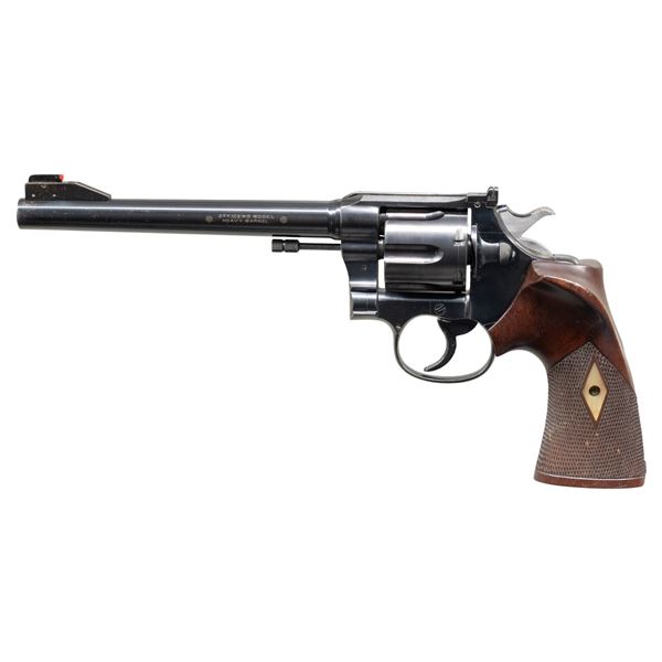 NICE CUSTOM COLT OFFICER'S MODEL HEAVY BARREL