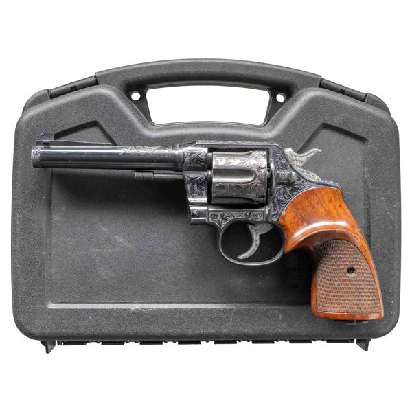 ATTRACTIVE CUSTOM ENGRAVED COLT U.S. ARMY MODEL OF