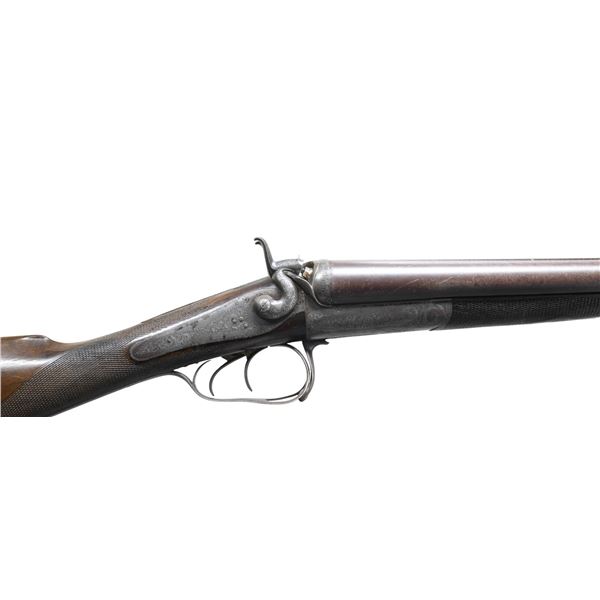 NIMBLE HIGH QUALITY HAMMER DOUBLE SHOTGUN BY