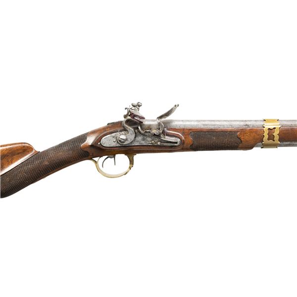 FINE ITALIAN O/U FLINTLOCK FOWLER BY CASTIGLIONE.