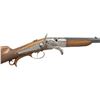 Image 5 : INTERESTING BREECH LOADING PERCUSSION RIFLE BY