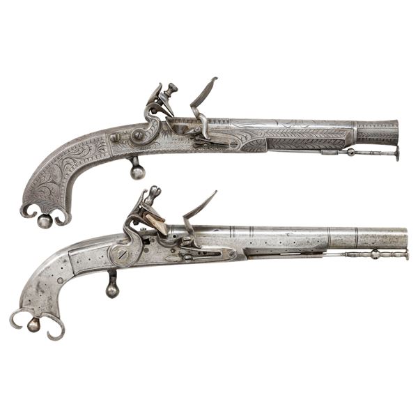 2 SCOTTISH ALL METAL PISTOLS: 1 SCOTTISH REVIVAL,