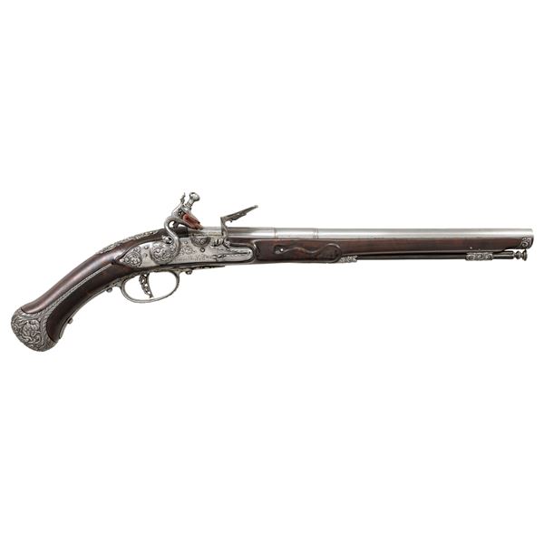 FINELY DECORATED EARLY 18TH CENTURY FLINTLOCK