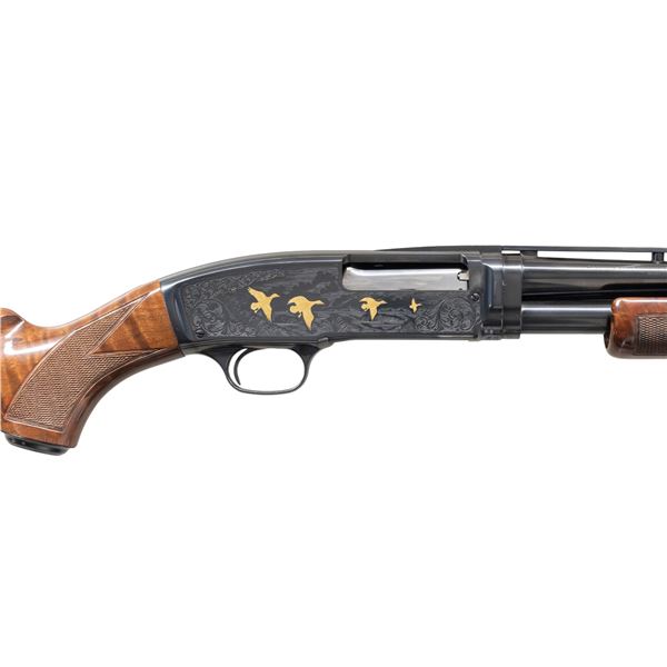 EXCEPTIONAL BROWNING MODEL 42 GRADE V PUMP ACTION