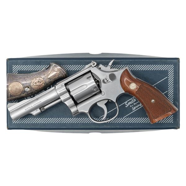 SMITH & WESSON MODEL 67 DA REVOLVER.