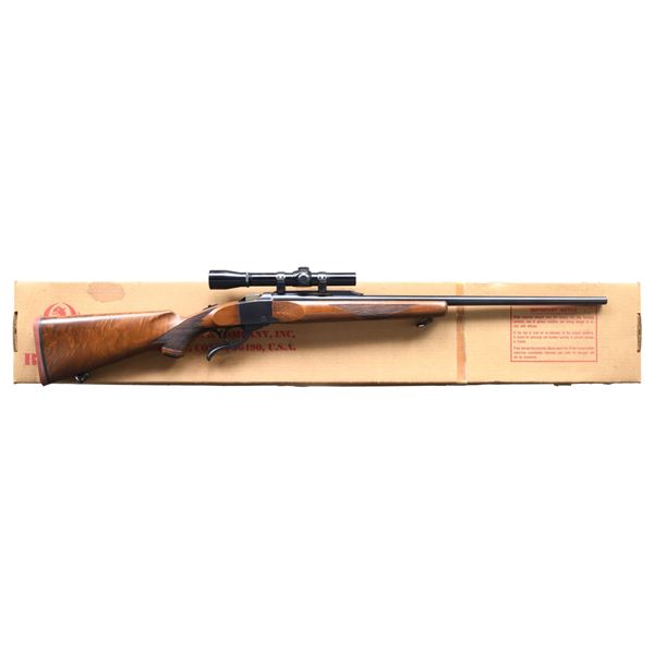 30-06 RUGER NO. 1-B SINGLE SHOT RIFLE WITH LYMAN