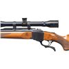 Image 3 : SCOPED RUGER No. 1-B FALLING BLOCK RIFLE.