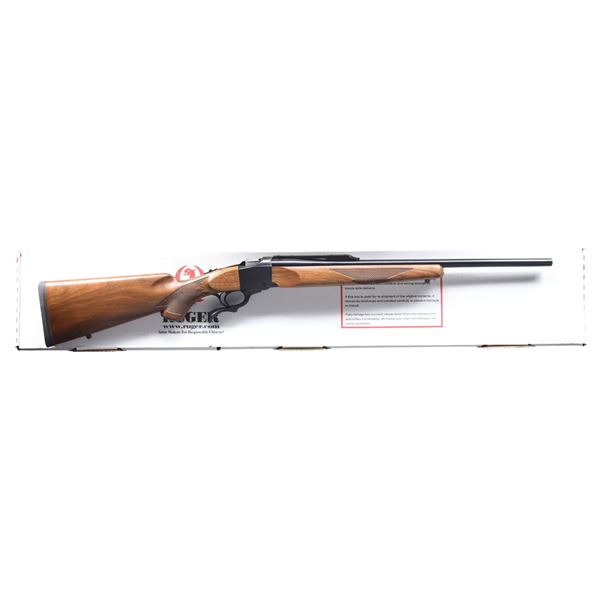 NEAR NEW, 338 FEDERAL RUGER NO. 1-AB SINGLE SHOT