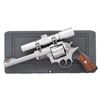 Image 1 : 44 MAG. RUGER SUPER REDHAWK REVOLVER WITH LEUPOLD