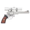 Image 2 : 44 MAG. RUGER SUPER REDHAWK REVOLVER WITH LEUPOLD