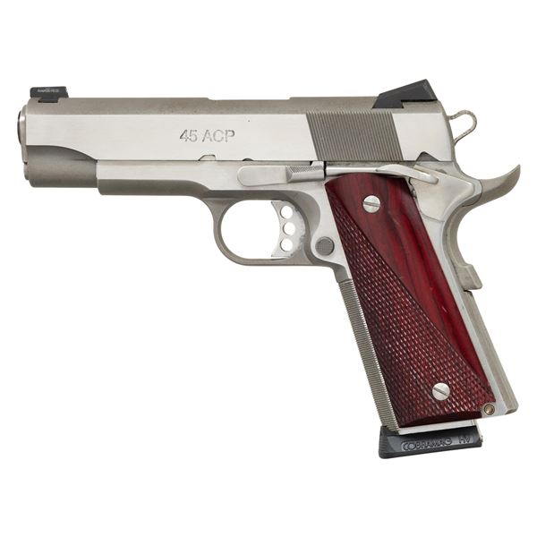 LES BAER CUSTOM 1911 COMMANDER SEMI AUTO PISTOL.