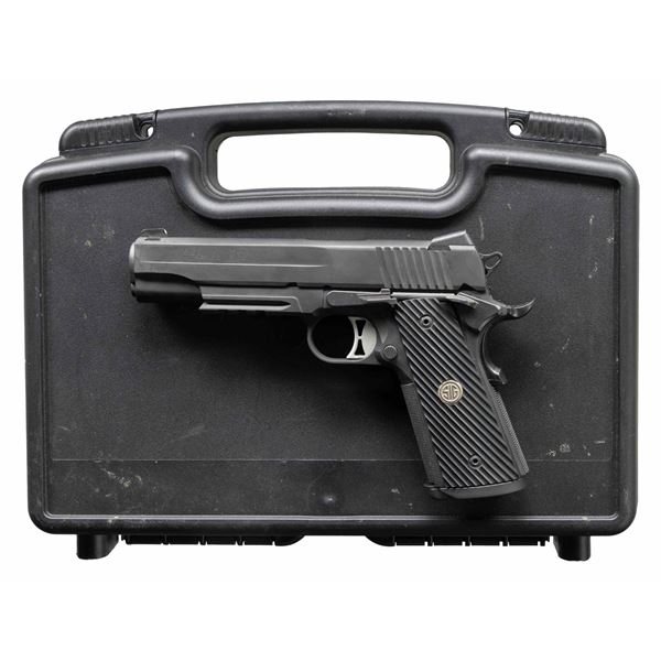 SIG SAUER 1911 TACOPS SEMI AUTO PISTOL.