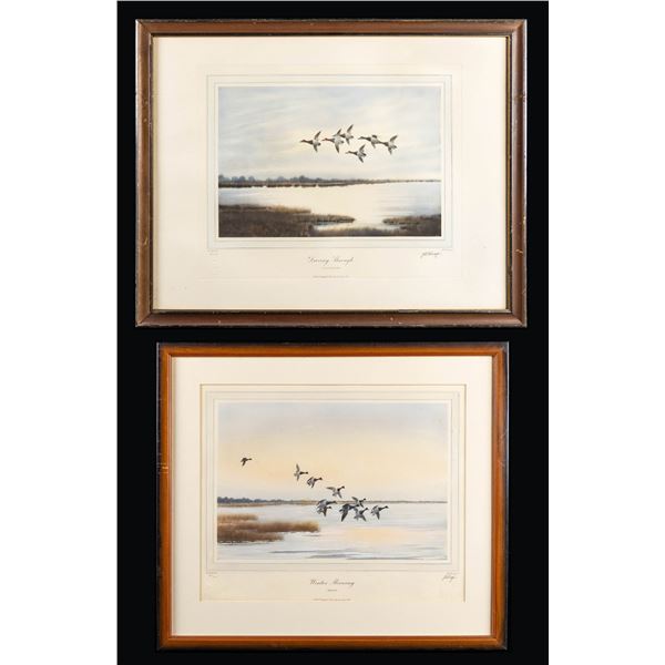 2 LIMITED EDITION PRINTS BY J.D. KNAP.