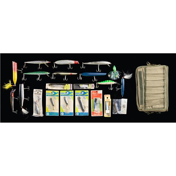 LOT OF SALTWATER LURES.