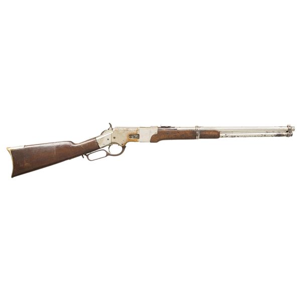 WINCHESTER FIRST MODEL 1866 LEVER ACTION CARBINE.