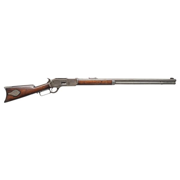 WINCHESTER LATE 2ND MODE 1876 LEVER ACTION RIFLE.