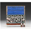 Image 1 : ANTIQUE BLUE LABEL BOX OF UMC 41 SHORT RF AMMO.