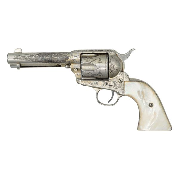 DOCUMENTED FACTORY ENGRAVED COLT FIRST GEN SAA