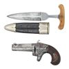 Image 3 : CASED COLT SECOND MODEL DERRINGER & PUSH DAGGER