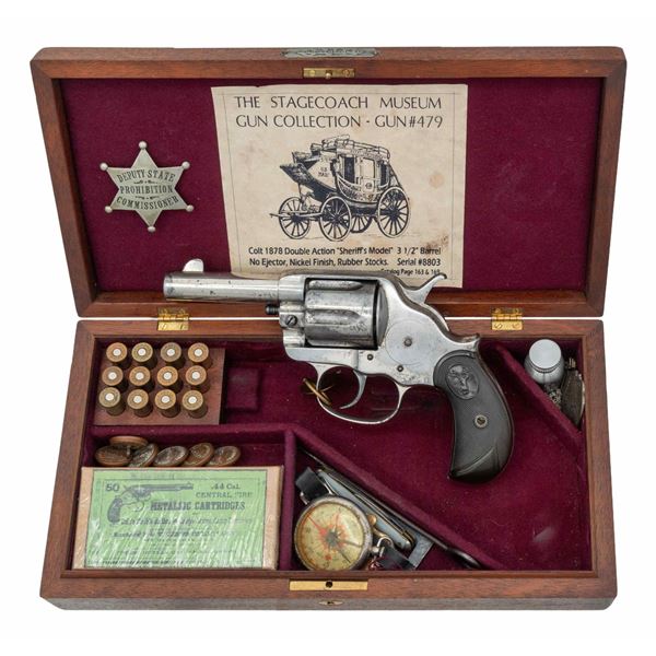 RARE & DOCUMENTED (1 of 65) 3 1/2" COLT 1878 DA