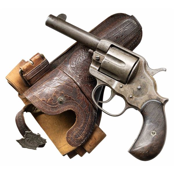 J.P. LOWER RETAILER MARKED COLT MODEL 1878 DOUBLE