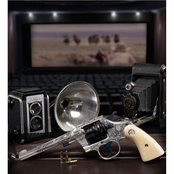 CASED, SILVER PLATED AND MASTER ENGRAVED: "THE