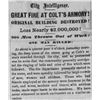 Image 5 : RARE RELIC OF THE GREAT COLT FACTORY FIRE OF 1864.